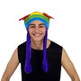 My Other Me Bonnet arc-en-ciel avec oreilles Taille M