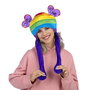My Other Me Bonnet arc-en-ciel avec oreilles Taille M