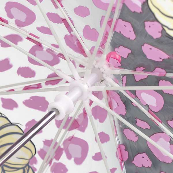 Cerdá Parapluie manuel Barbie Bubble 45 cm rose - Pour enfants de 2 à 8 ans