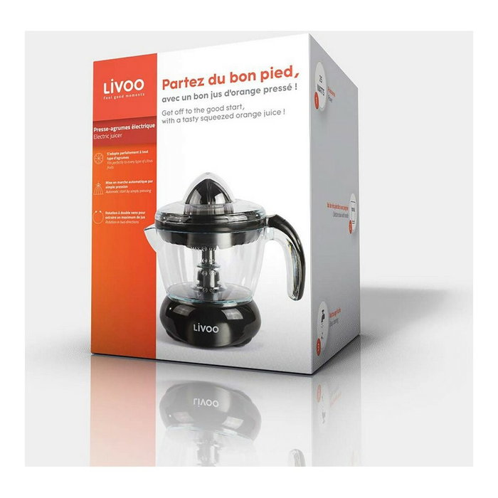 Livoo DOD131N Presse-agrumes électrique Noir 700 ml
