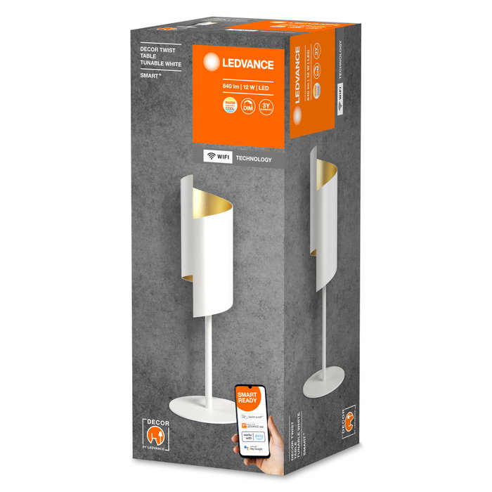Ledvance Lampe de Table Smart+ Decor WiFi 12W 550Lm 3000-6500K Ledvance Lampe de Table Smart+ Decor WiFi 12W 550Lm 3000-6500K