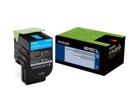 Lexmark Toner 802SC Cyan XL