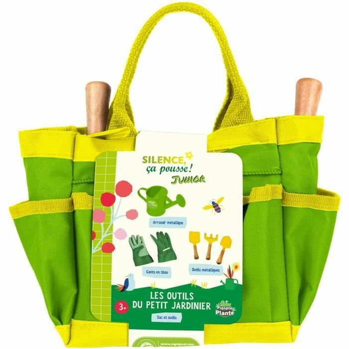 Planète Plante Sac de jardinage 6 Pièces Vert
