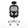 Piqueras y Crespo Chaise de Bureau Jorquera 2D086G1 Bordeaux
