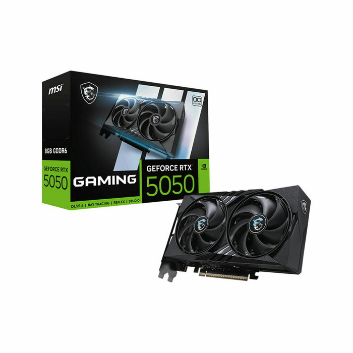 Carte Graphique MSI GeForce RTX 5050 8G GAMING OC GEFORCE RTX 5050 8 GB GDDR6 Carte Graphique MSI GeForce RTX 5050 8G GAMING OC GEFORCE RTX 5050 8 GB GDDR6