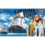 Figure à Collectionner One Piece GRAND SHIP COLLECTION MARINE SHIP Plastique (Plastique)