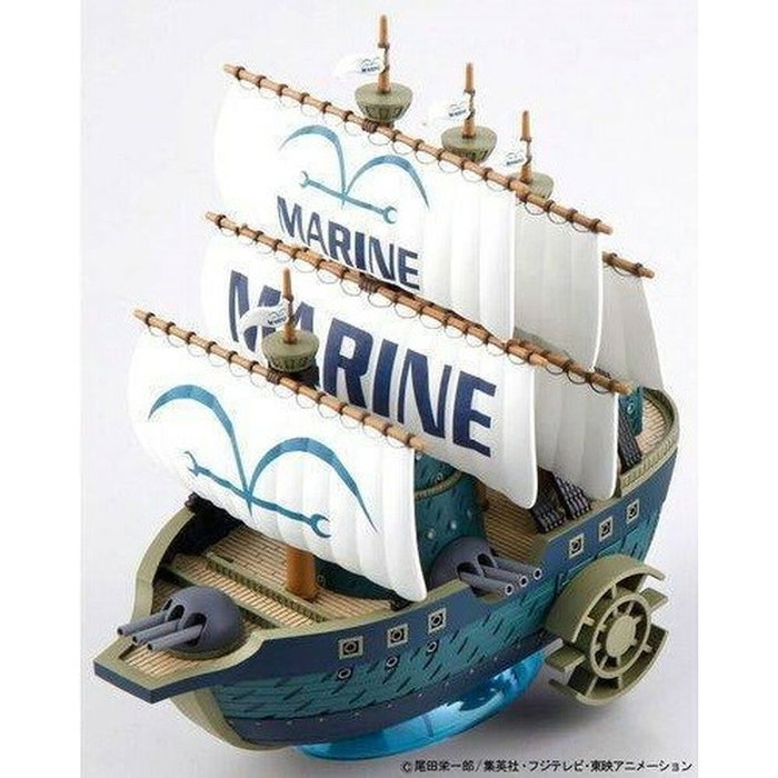 Figure à Collectionner One Piece GRAND SHIP COLLECTION MARINE SHIP Plastique (Plastique)