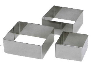 ILSA Moule Carré 6 cm de hauteur 74406 ILSA Moule Carré 6 cm de hauteur 74406