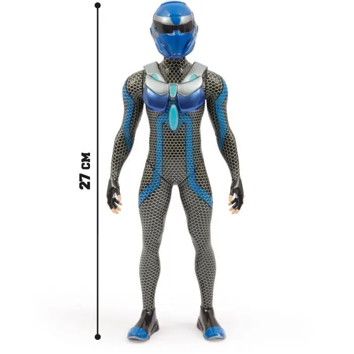 Gormiti Figurine Articulée Scion avec Armure Eau Modèle TV 27 cm GRV032 - A Partir de 4 Ans