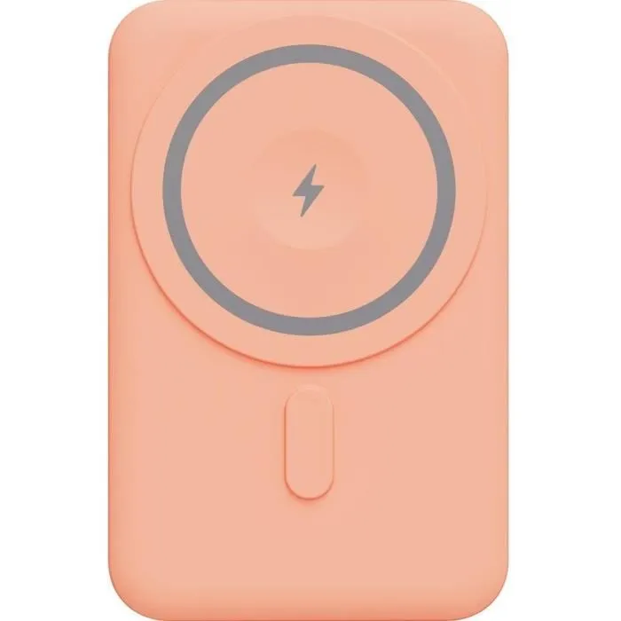 Yenkee Chargeur sans fil MagSafe YPB 501 oe 5000 mAh 15 W - Portable avec port USB-C et indicateur LED