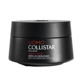 Collistar Uomo Crema Gel Energizzante 50 ml - Crème-gel énergisante pour homme, anti-âge et anti-pollution.