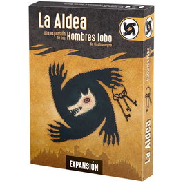 Asmodee Jeu de Cartes Los Hombres Lobo de Castronegro : La Aldea - Extension - 8 à 18 joueurs - 30 min - Espagnol