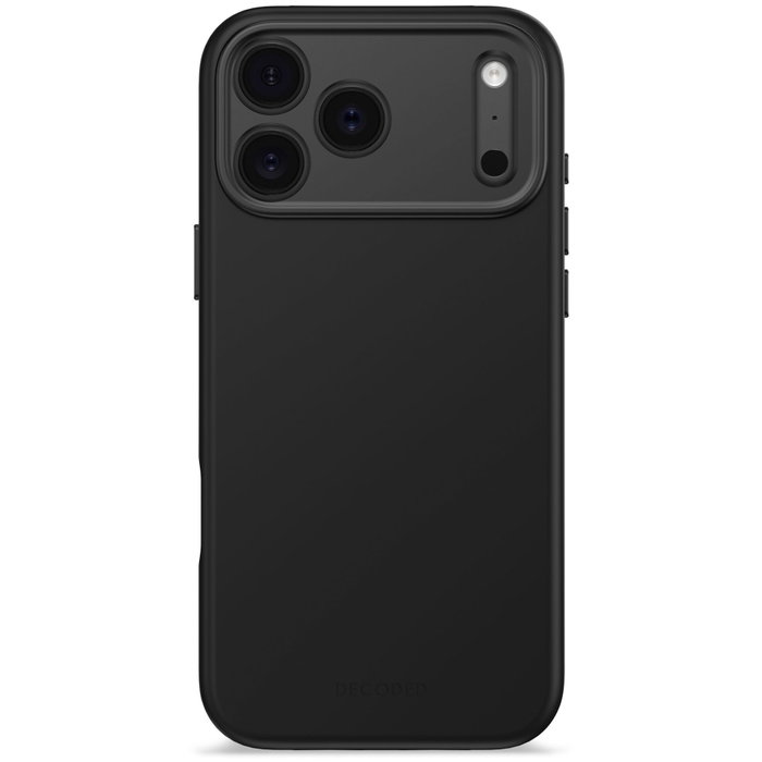 Decoded AntiMicrobial Silicone Backcover iPhone 17 Pro Max - Noir Decoded AntiMicrobial Silicone Backcover iPhone 17 Pro Max - Noir