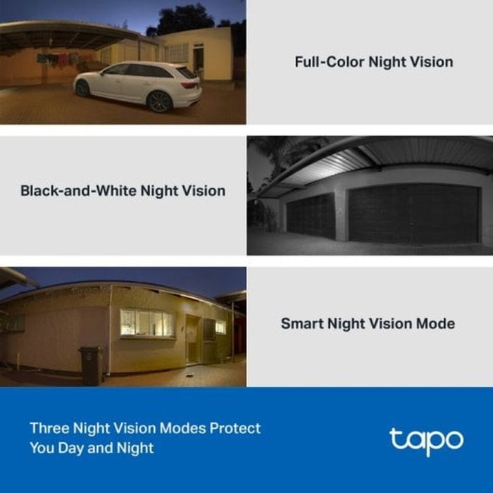 TP-Link Tapo TC41 Caméra de surveillance Wi-Fi 360° 2K QHD TP-Link Tapo TC41 Caméra de surveillance Wi-Fi 360° 2K QHD