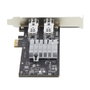 Startech P021 Carte réseau 2 ports SFP Gigabit Ethernet PCIe 2.0 x1 Intel I350-AM2