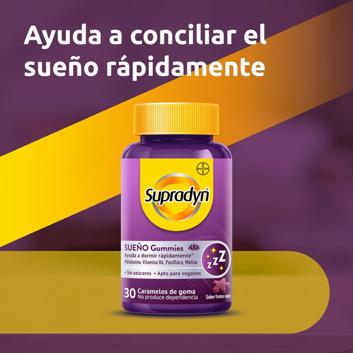 Supradyn Supradyn Sueño 30 Gummies Myrtille Supradyn Supradyn Sueño 30 Gummies Myrtille