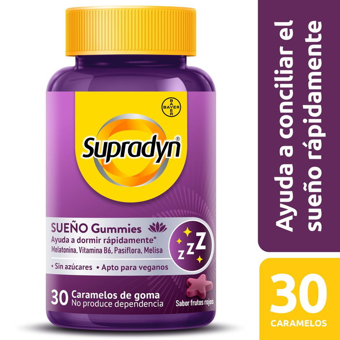 Supradyn Supradyn Sueño 30 Gummies Myrtille Supradyn Supradyn Sueño 30 Gummies Myrtille