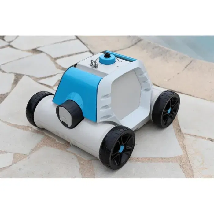 Bestway Robot Piscine Electrique Thetys HJ1005 Autonome pour Fonds Plats Jusqu'à 20 m² - Nettoyage Asymétrique - Batterie Rechargeable Bestway Robot Piscine Electrique Thetys HJ1005 Autonome pour Fonds Plats Jusqu'à 20 m² - Nettoyage Asymétrique - Batterie Rechargeable