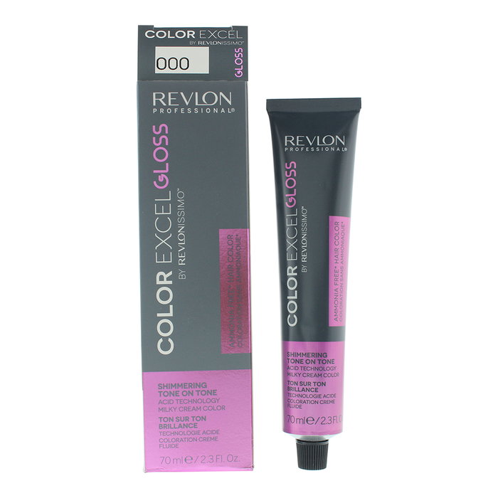 Revlon Color Excel Teinture Permanente pour Cheveux - 000 Clear - 70 ml - Coloration Capillaire Revlon Color Excel Teinture Permanente pour Cheveux - 000 Clear - 70 ml - Coloration Capillaire
