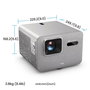BenQ TK705STi Vidéoprojecteur 4K UHD Focale Courte Gris