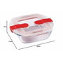 Pyrex Plat carré avec couvercle Cook & Heat 1 L - 1451021