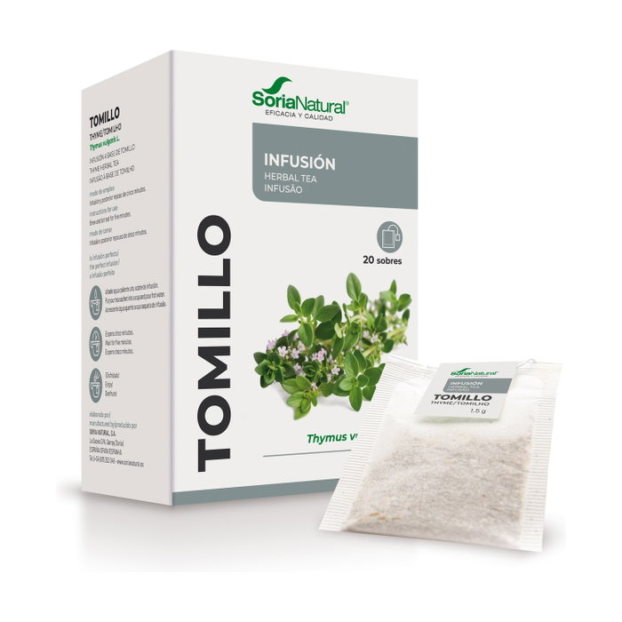 Soria Natural Infusion de Thym 20 filtres