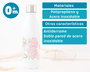 KioKids - Gobelet Isotherme 500 ml avec Motif Fleurs, Acier Inoxydable Double Paroi (24h Froid / 12h Chaud) - Lavable Lave-Vaisselle