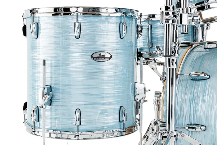 PEARL Set de fûts de batterie Professional 2216BX/1007T/1208T/1616F - Ice Blue Oyster