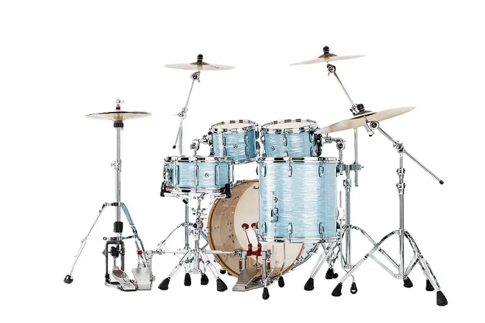 PEARL Set de fûts de batterie Professional 2216BX/1007T/1208T/1616F - Ice Blue Oyster