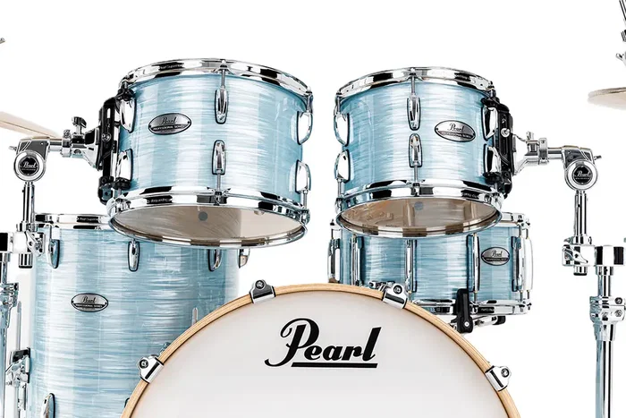 PEARL Set de fûts de batterie Professional 2216BX/1007T/1208T/1616F - Ice Blue Oyster