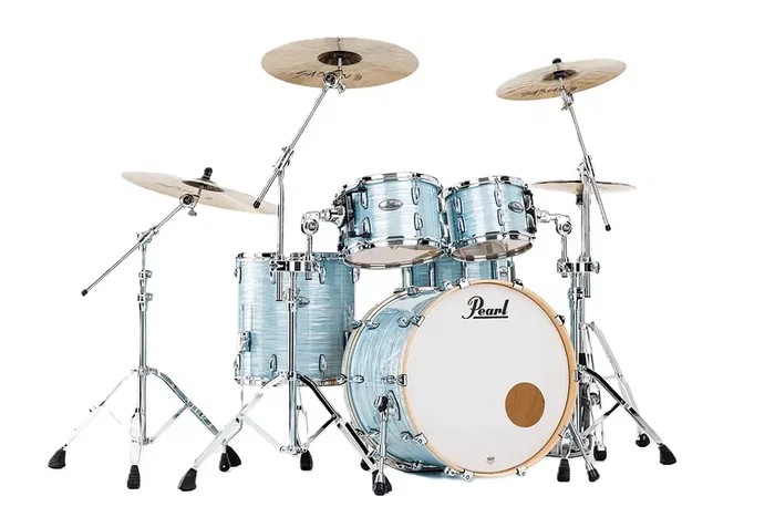 PEARL Set de fûts de batterie Professional 2216BX/1007T/1208T/1616F - Ice Blue Oyster