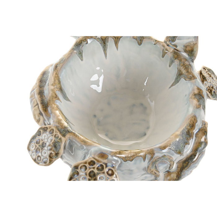 Centre de Table Home ESPRIT Bleu Blanc Céramique 28 x 25 x 13 cm Centre de Table Home ESPRIT Bleu Blanc Céramique 28 x 25 x 13 cm