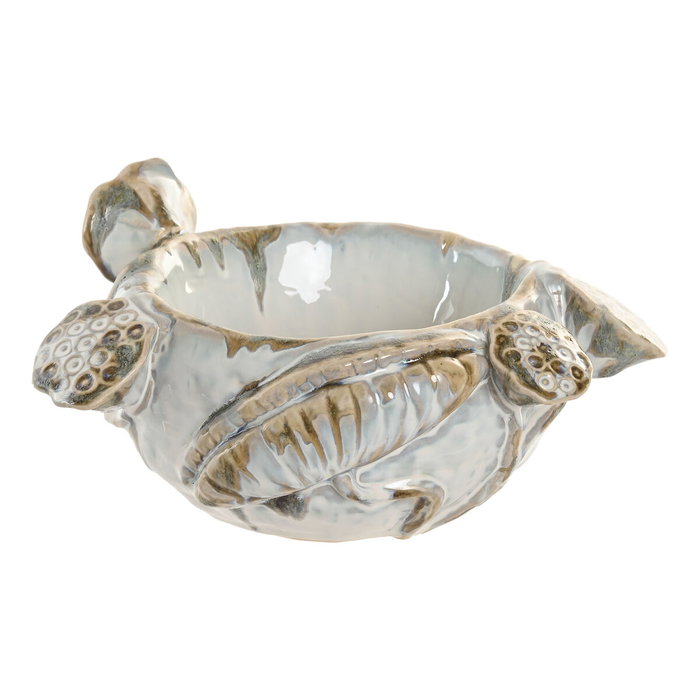 Centre de Table Home ESPRIT Bleu Blanc Céramique 28 x 25 x 13 cm Centre de Table Home ESPRIT Bleu Blanc Céramique 28 x 25 x 13 cm