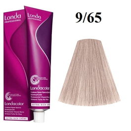 Londa Professional - Teinture permanente Londacolor 9/65 Blond Cendré Clair - 60 ml - Pour Cheveux - Coloration Féminine