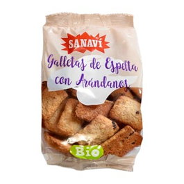 SANAVI Galettes de épeautre et bleuets Bio 200 g
