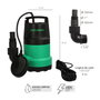 SATURNIA Pompe à eau submersible 250W 91,5 L/min