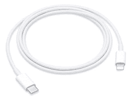 Câble USB-C vers Lightning Apple MM0A3ZM/A Blanc 1 m