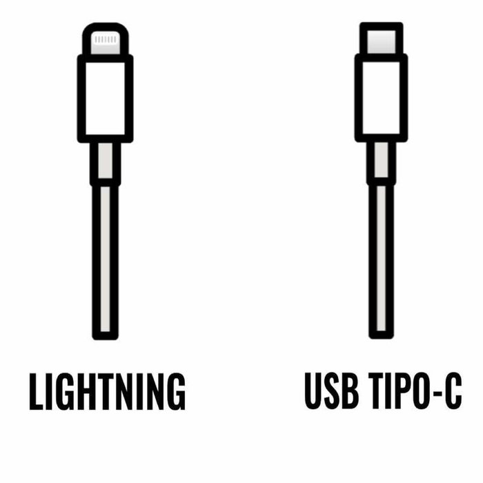 Câble USB-C vers Lightning Apple MM0A3ZM/A Blanc 1 m