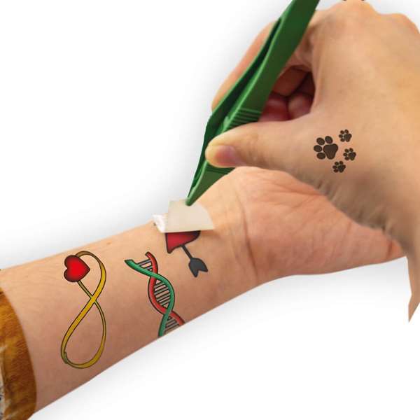 Science for you - Jeu de fabrication Studio de Tatouages avec 8 Activités - Version espagnole
