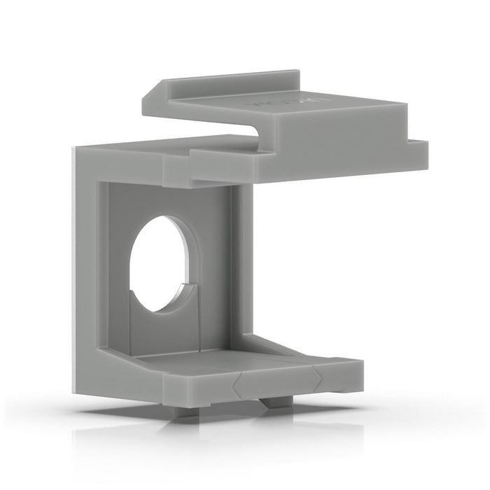 Ubiquiti Keystone Blank Insert Pass-Through - Lot de 12 inserts de couverture et de passage pour panneau de brassage
