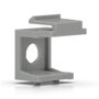Ubiquiti Keystone Blank Insert Pass-Through - Lot de 12 inserts de couverture et de passage pour panneau de brassage