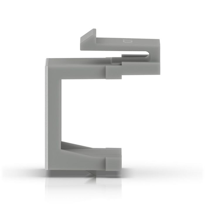 Ubiquiti Keystone Blank Insert Pass-Through - Lot de 12 inserts de couverture et de passage pour panneau de brassage