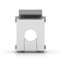 Ubiquiti Keystone Blank Insert Pass-Through - Lot de 12 inserts de couverture et de passage pour panneau de brassage