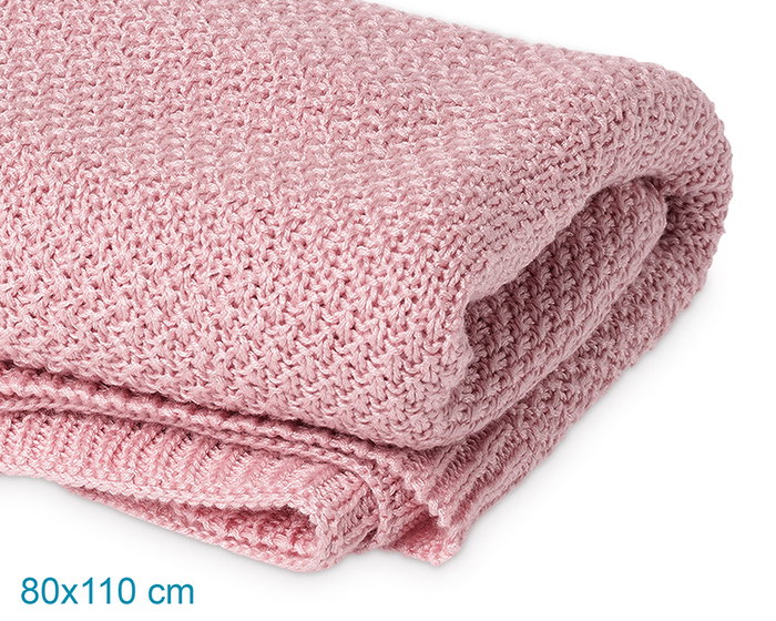 KioKids Couverture en Bambou Rose