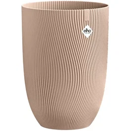 ELHO Pot de fleur Sereh Haut 40, 50 L, Ø 39 x H 53 cm, Marron, pour Balcon, Intérieur et Extérieur, 100% recyclé