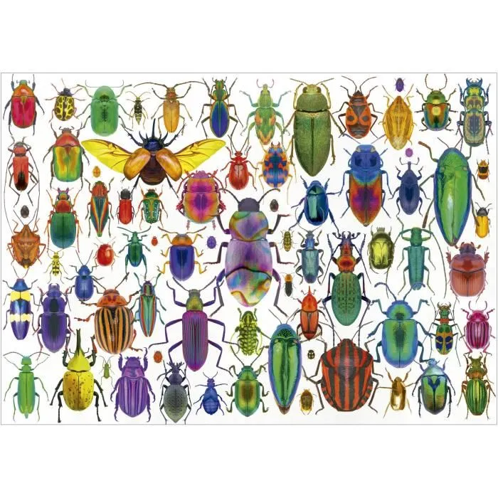 Educa Puzzle Scarabées 500 Pièces 48 x 34 cm - EDUCA
