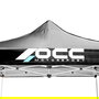 Occ Motorsport OCCCARP03 Carpa Racing Tente Pliante 3x3M Acier Inox Noir 420D Imperméable