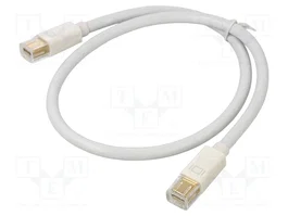 DELOCK Câble mini DisplayPort vers mini DisplayPort 1.2, 0,5m, blanc