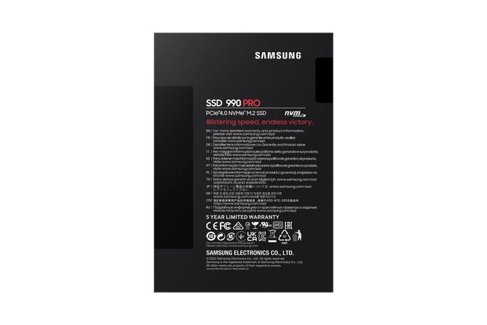 Samsung 990 PRO SSD Interne 2 To NVMe M.2 PCIe 4.0