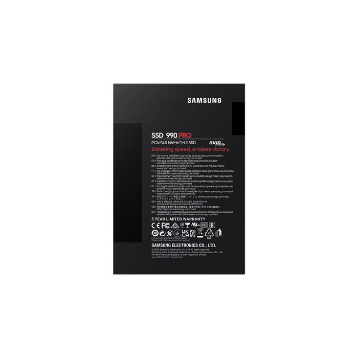 Disque dur Samsung 990 PRO 2 TB SSD Disque dur Samsung 990 PRO 2 TB SSD
